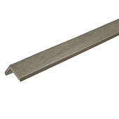 Угловой профиль CM Decking 2000х50-38х8 мм SMOK GREY (Смок Грэй) (фото)