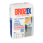 Наливной пол безусадочный быстротвердеющий BROZEX NF 450 НИВЕЛИР ГИПС, 20 кг (фото)